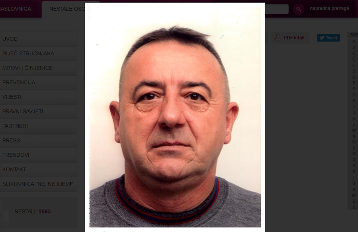 GDJE JE PERO KLARIĆ? Skrenuo je s autoceste prije četiri mjeseca i otad mu se gubi svaki trag