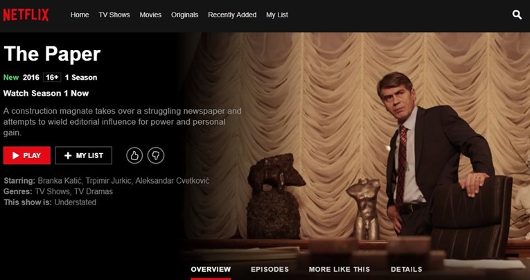 Jedna od najhvaljenijih hrvatskih serija odsad dostupna na Netflixu