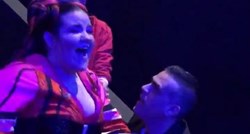 VIDEO Izraelka se nakon nastupa na Eurosongu prosula po stepenicama