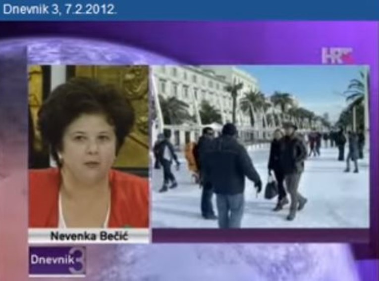 VIDEO Kerumova sestra je 2012. davala nezaboravne izjave o snijegu, a ovako joj je uzvratio Predrag Lucić