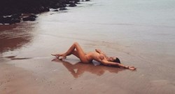 Najljepše je u moru biti gol: Seksi manekenka legla na pijesak i pokazala previše