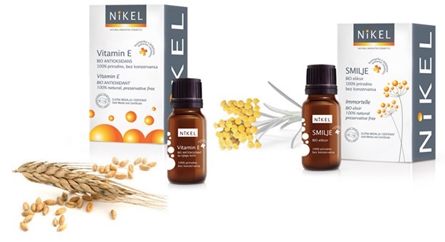 Beauty novosti iz Nikela: Vitamin E i Smilje BIO eliksir