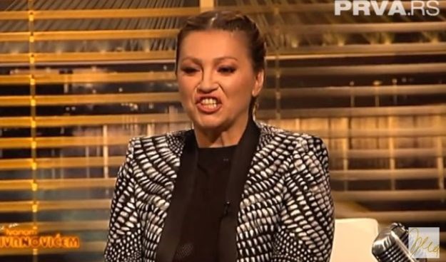 VIDEO Nina Badrić na srpskoj televiziji imitirala Severinu