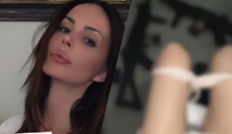 Nina Morić ponovno luduje po Fejsu: Objavila fotku oružja u WC-u