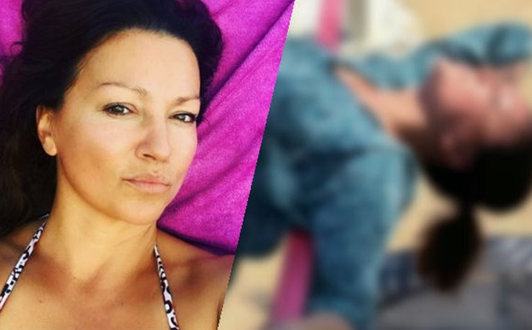 VIDEO Nina Badrić pokazala kako se izvija po plaži, oglasio se i Mate Janković