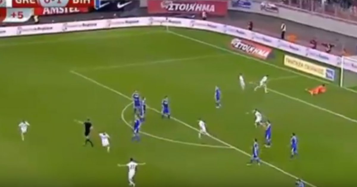 Pogledajte golčinu iz 95. minute kojom je Grčka šokirala BiH i izborila play-off