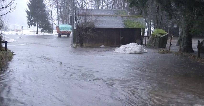 VIDEO Poplave i odroni tla u južnoj Njemačkoj, stotinjak osoba evakuirano