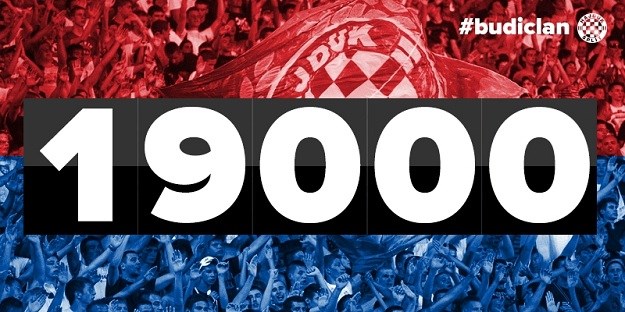 Hajdukova akcija učlanjivanja ruši sve rekorde: Tisuću članova u samo jedan dan