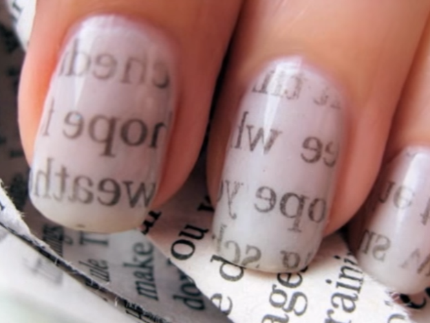 VIDEO Sve što vam treba za ovu savršenu manikuru su alkohol i novine