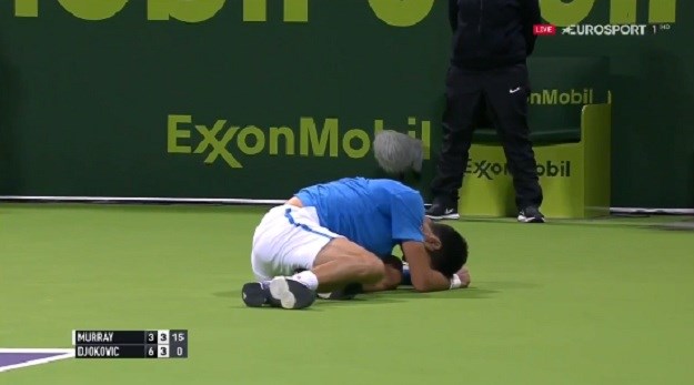 VIDEO Đoković pao i udario glavom u beton, a onda je Murray napravio potez vrijedan divljenja