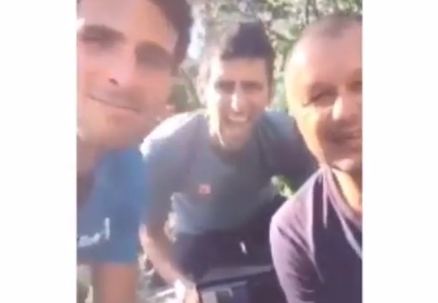 VIDEO Đoković se razbacao uz zvuk slovačkog repa