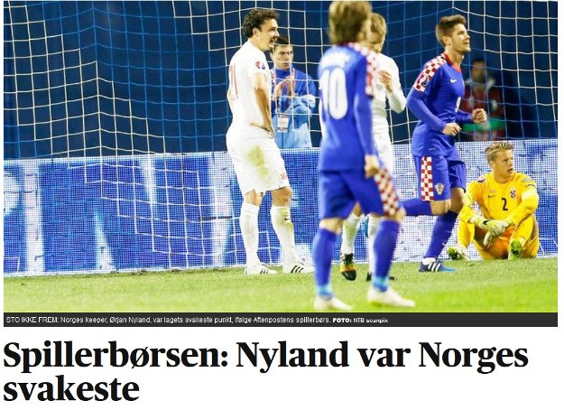 Norvežani za debakl na Maksimiru osudili golmana: "Kriv je za dva i pol od pet golova"
