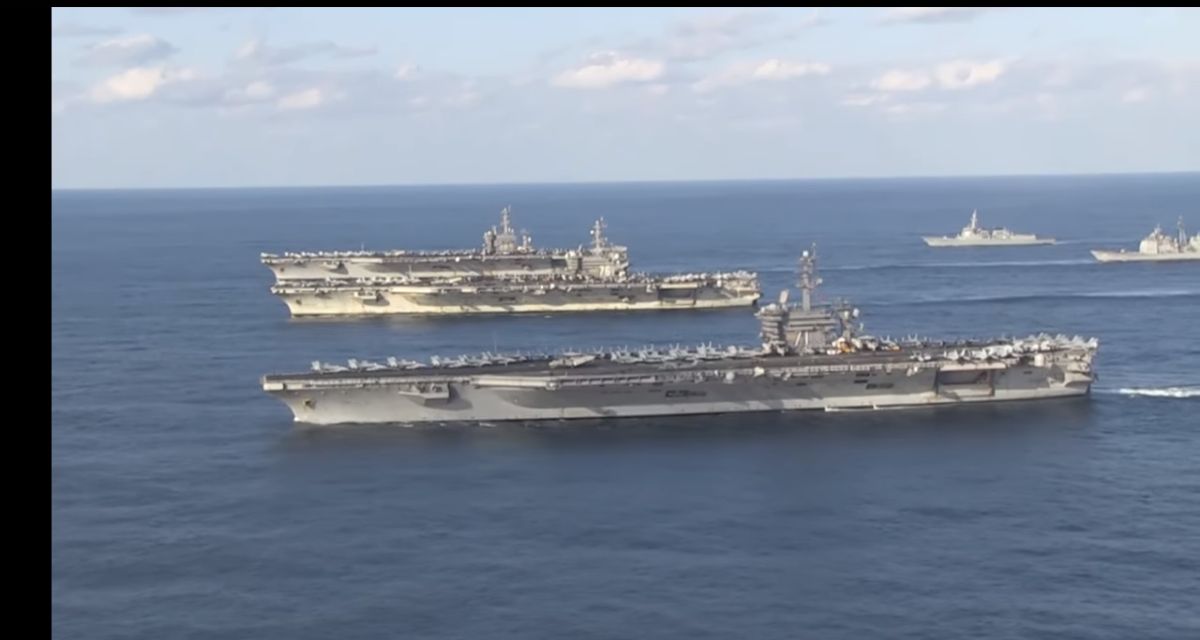Američka demonstracija sile kod Sjeverne Koreje, poslali su čak tri nosača aviona