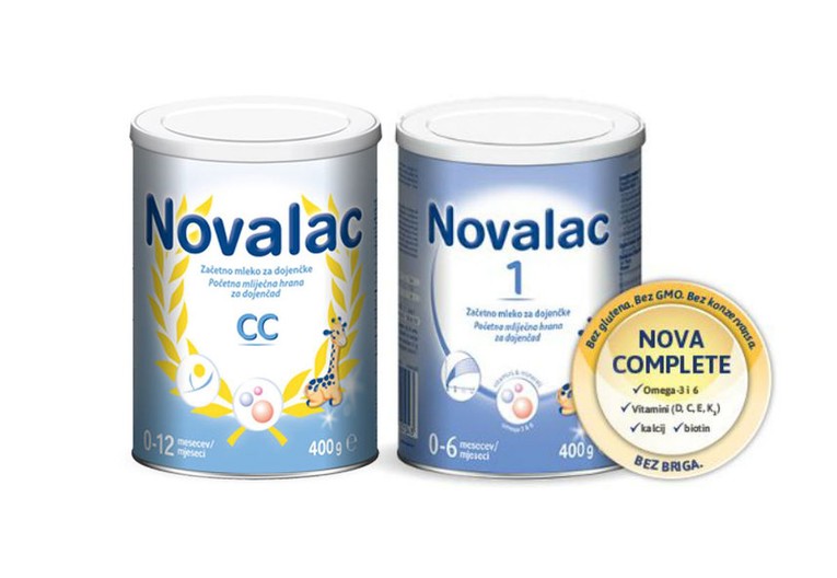 Hrana za dojenčad Novalac CC i  Novalac 1 povučene s tržišta