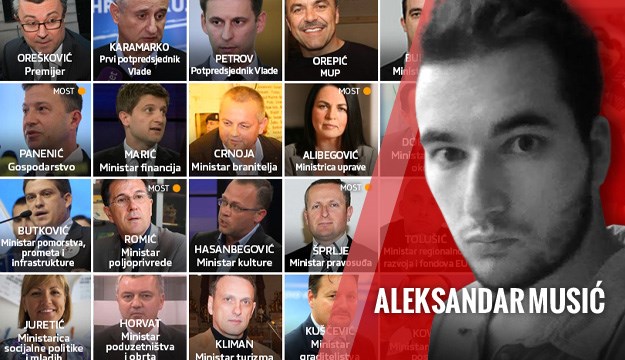 Aleksandar Musić analizira novu Vladu