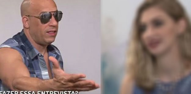VIDEO "Bože, kako si seksi": Zbog ove novinarke Vin Diesel totalno se pogubio