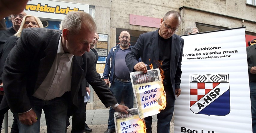 HND osuđuje spaljivanje Novosti, od Plenkovića traži jasno stajalište o prijetnjama novinarima