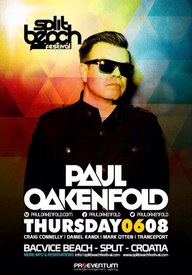 Paul Oakenfold u zadnji tren otkazao nastup na Split Beach Festivalu na Bačvicama