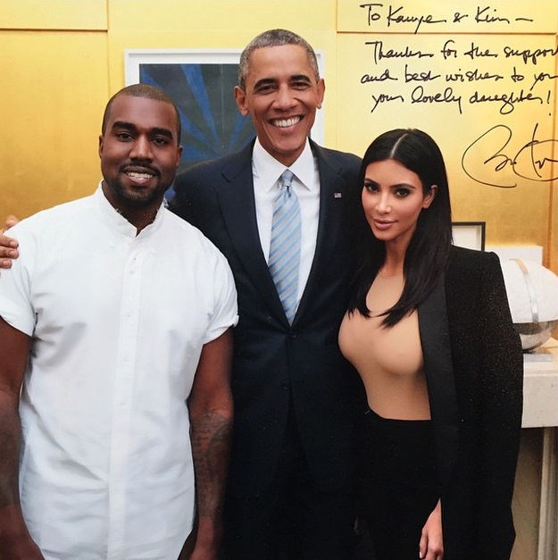 Kritiziraju Kim: "Što je to starleta obukla na susretu s predsjednikom Obamom?"
