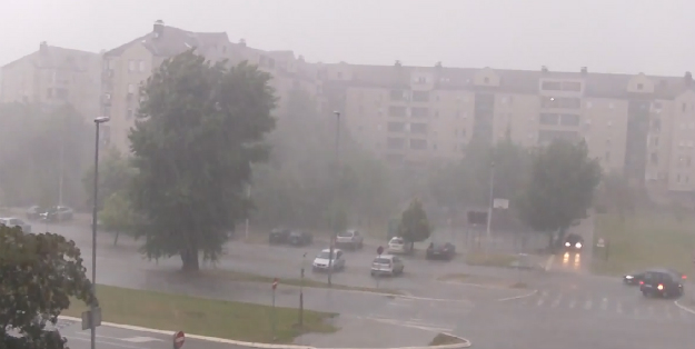 Vrijeme danas oblačno, kišovito i vjetrovito