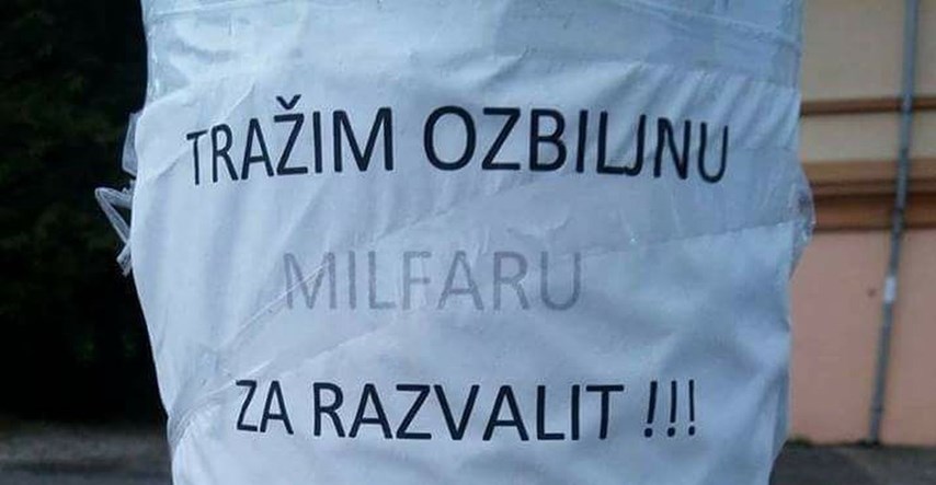 Seks oglas iz Hrvatske: "Tražim ozbiljnu milfaru, imam ubojitog mačora"