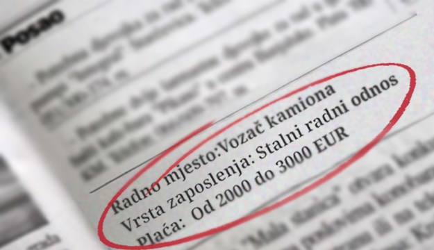 Želite pobjeći iz Hrvatske? Evo koji poslovi se nude i za koje plaće