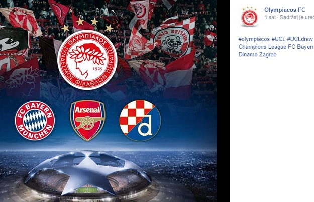 Delije stižu u Zagreb, Olympiacos vratio Dinamu zvijezdu u grb