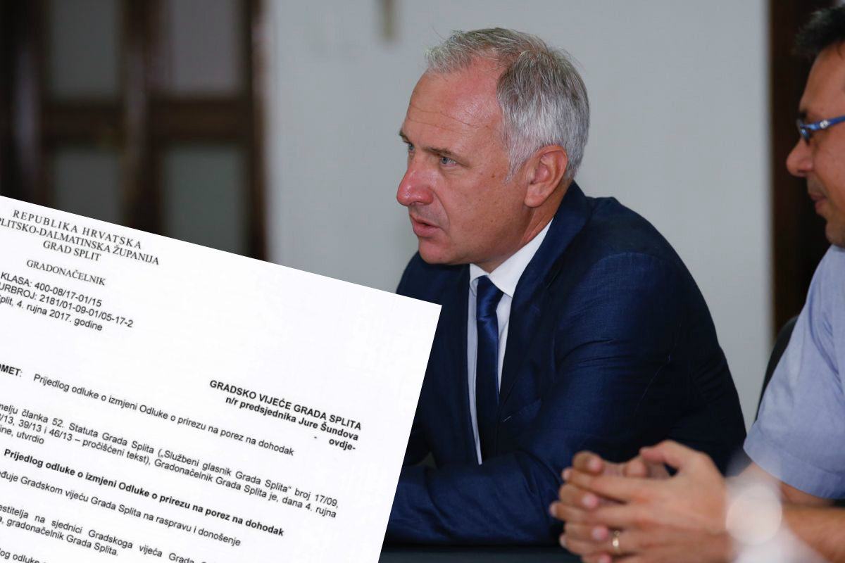 Opara Splićanima diže prirez s 10 na 15 posto