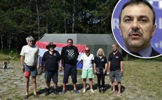 Orepić: Policija nije proustaška, ni propartizanska ni pročetnička, ali šator iz Srba mičemo!