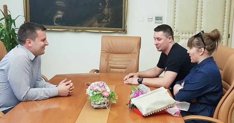 BB Orkyja i Anu iz Mladeži HDZ-a primio bjelovarski gradonačelnik