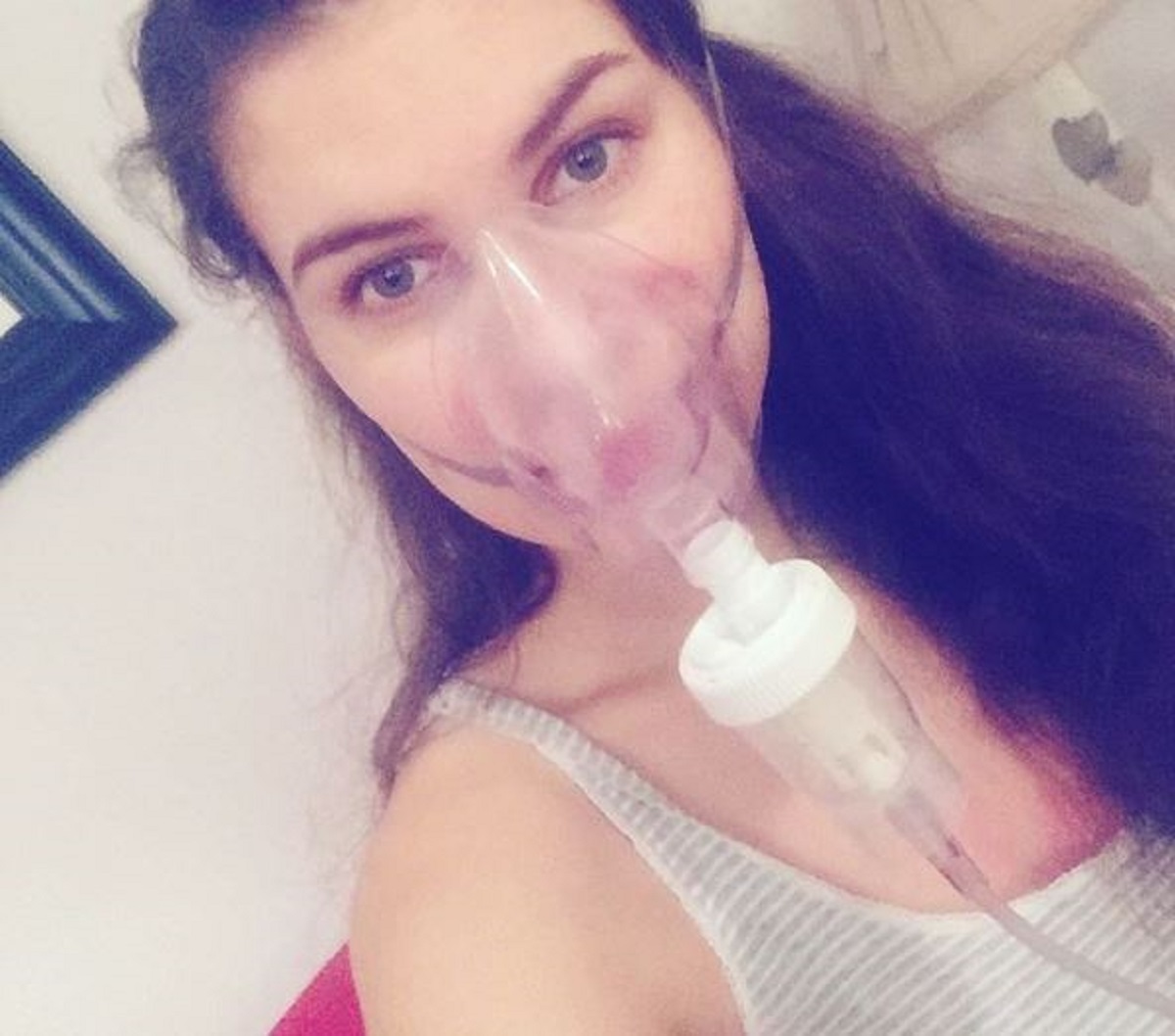 FOTO Ornela Vištica objavila fotku s maskom za disanje i zabrinula pratitelje na Instagramu
