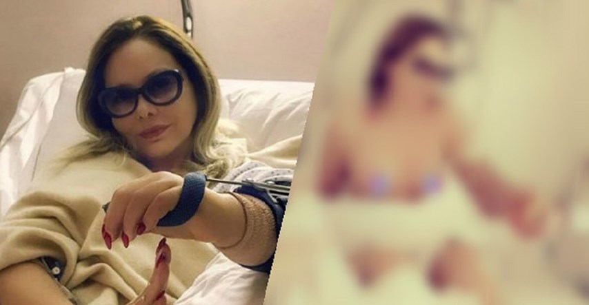 FOTO Kći Ornelle Muti objavila golu fotku majke u bolnici pa je napali: "Kako možeš biti tako treš?"