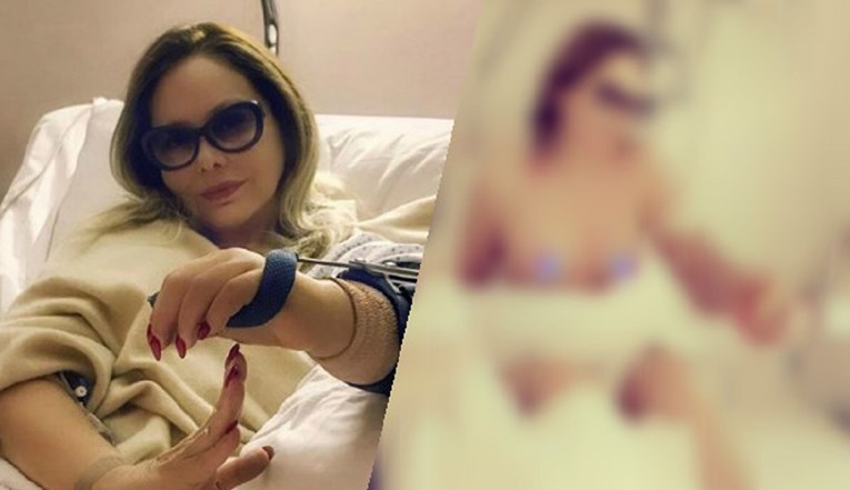FOTO Kći Ornelle Muti objavila golu fotku majke u bolnici pa je napali: "Kako možeš biti tako treš?"