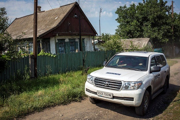 OESS: Ruska vojna vozila nisu prelazila granicu s Ukrajinom