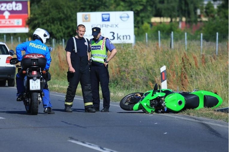 POLICIJA TRAŽI SVJEDOKE U prometnoj nesreći na osječkoj obilaznici poginuo motociklist
