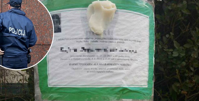 Policija istražuje muslimanske osmrtnice premazane svinjskom masti