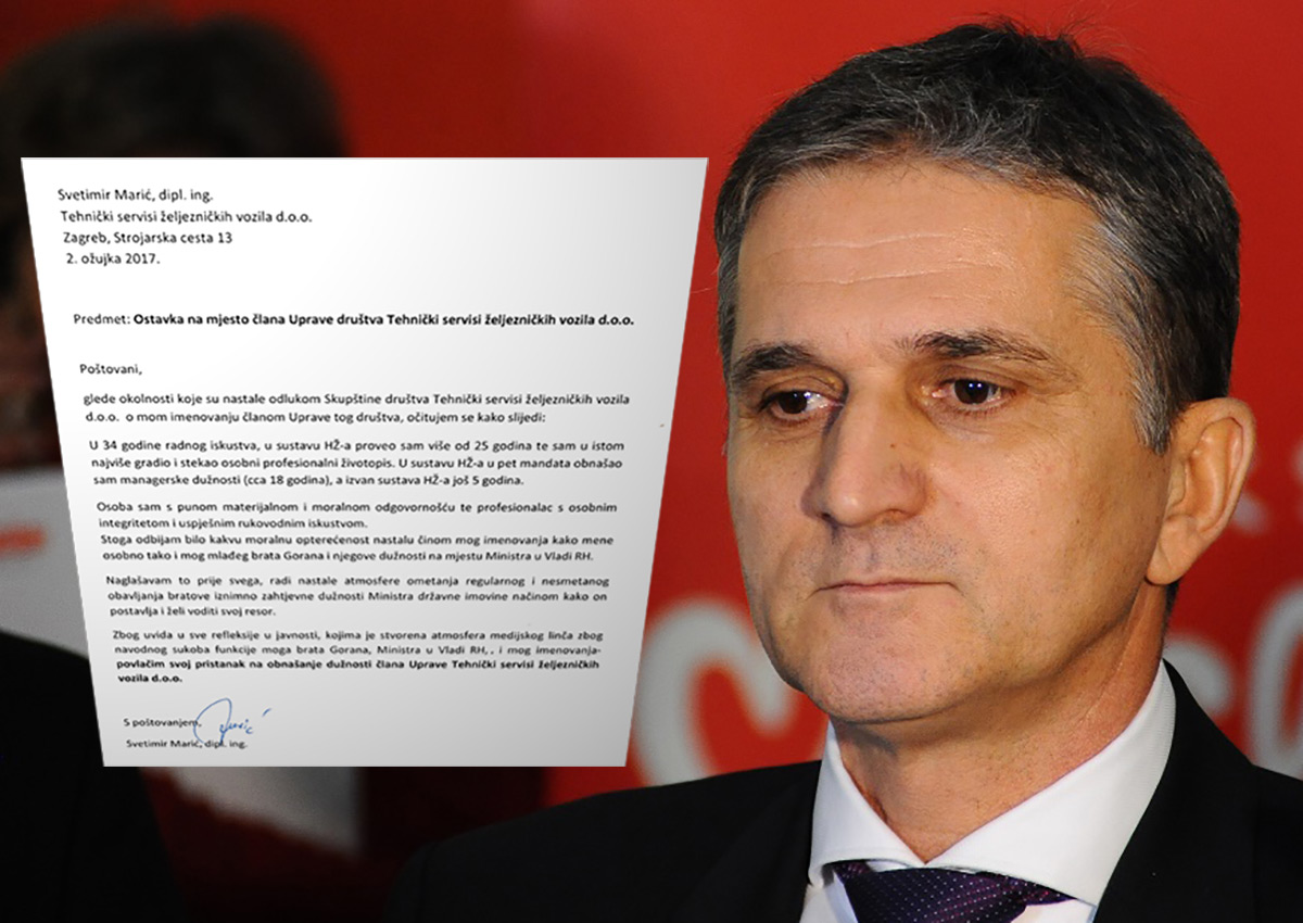 Goran Marić najavio pressicu, brat podnio ostavku zbog "medijskog linča"