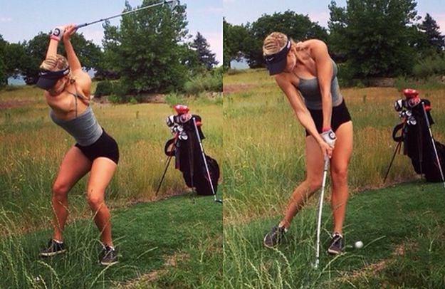 Golf nije seksi, ali kad ga igra ona...
