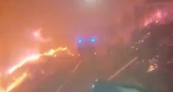 Zbog požara zatvorena cesta između Dubrovnika i Mostara