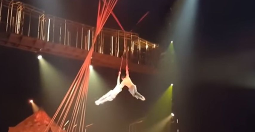 UZNEMIRUJUĆA SNIMKA Cirkuski akrobat pao i poginuo tijekom nastupa