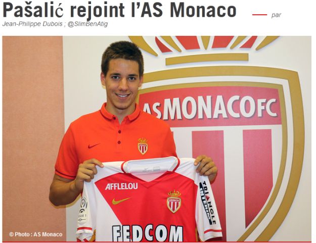 Monaco predstavio Pašalića: "Subašić me nagovorio"