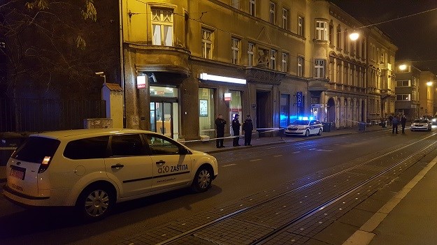 FOTO VIDEO Pljačka banke u Zagrebu, napadač je zapucao, u tijeku je potjera