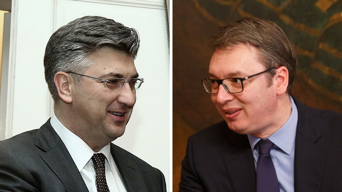 Plenković priređuje radni ručak za Vučića