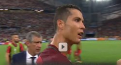 HRVATSKOJ FALI OVAKAV VOĐA Ronaldo nalazi skrivenog Moutinha i naređuje mu da puca penal