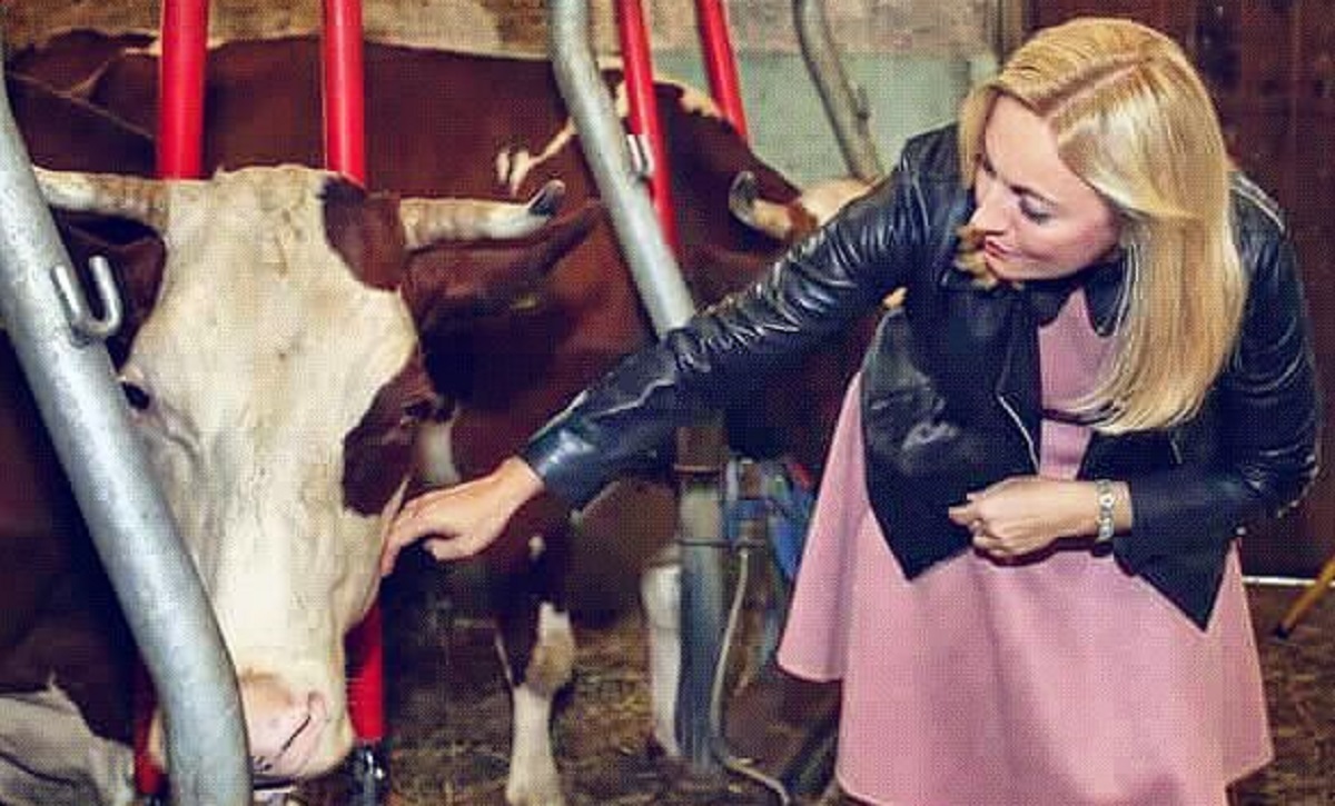 Marijana Petir obišla "tek rođeno tele"