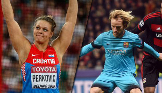 Sandra Perković i Ivan Rakitić sportaši Hrvatske u 2015.