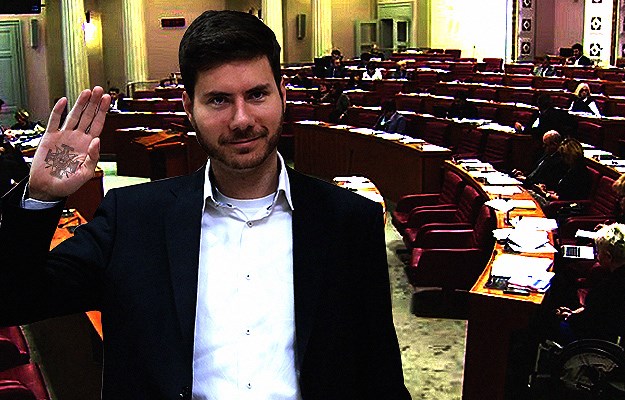 Pernar u praznom Saboru opet drobi o masonima, Maras i Bulj se časte: "Ti si mi najdraži momak"