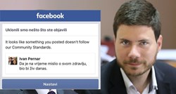Pernar blokiran na Facebooku zbog objave o Hanžekoviću
