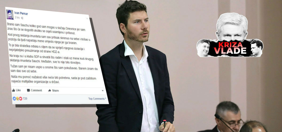 Pernar: Saucha je sada pod zaštitom najveće mafijaške organizacije u državi