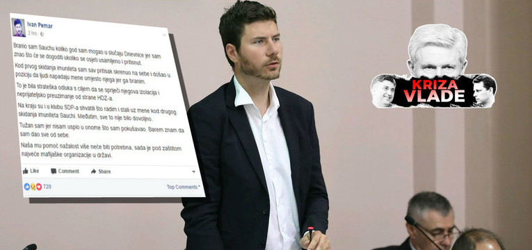 Pernar: Saucha je sada pod zaštitom najveće mafijaške organizacije u državi